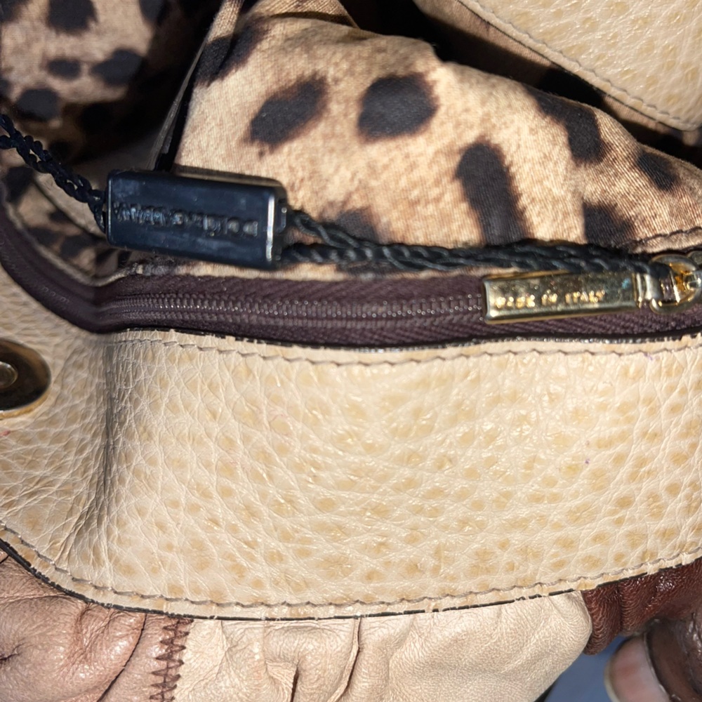 Vintage 70’s Dolce and Gabbana multicolored patchwork leatherMiss day and night - Picture 11 of 16